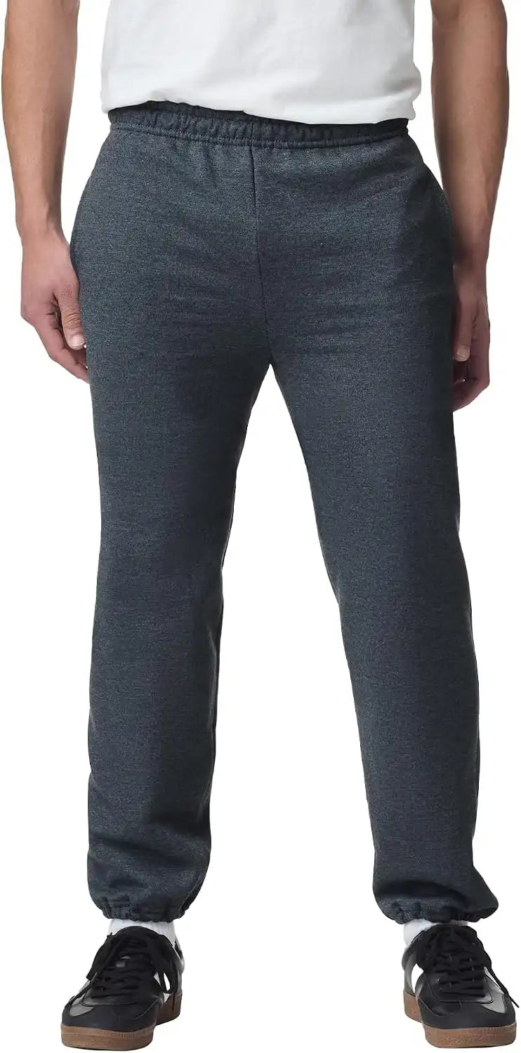 Gildan Adult Fleece Elastic Bottom Sweatpants with Pockets, Style G18100