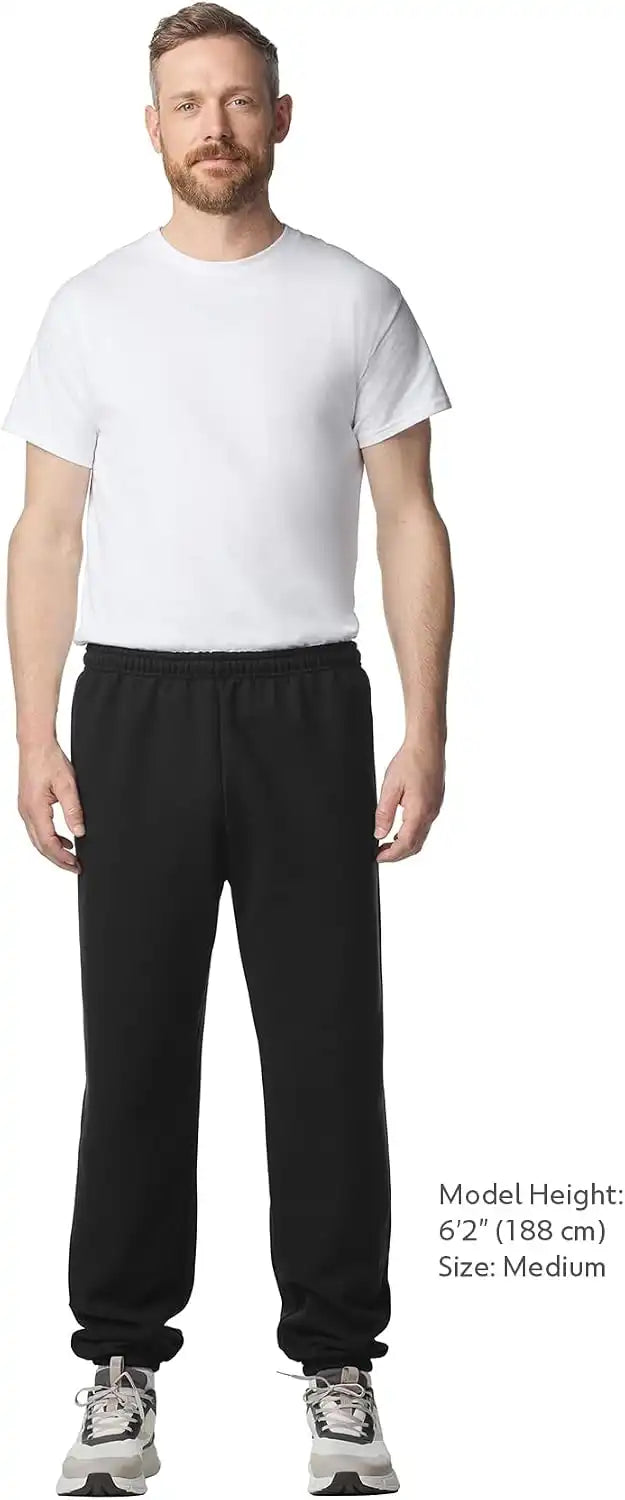 Gildan Adult Fleece Elastic Bottom Sweatpants, Style G18200