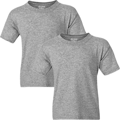 Gildan Youth DryBlend T-Shirt, Style G8000B, 2-Pack