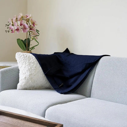 Gildan Adult Heavy Blend Fleece Blanket, Style G18900, Royal, 50" x 60"