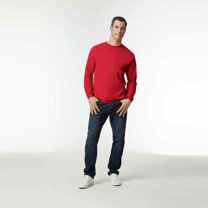 Gildan Adult DryBlend Long Sleeve T-Shirt, Style G8400, 2-Pack