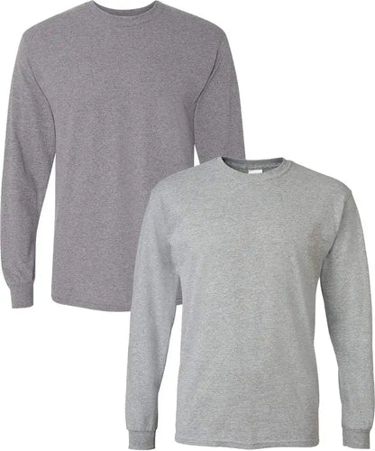 Gildan Adult DryBlend Long Sleeve T-Shirt, Style G8400, 2-Pack