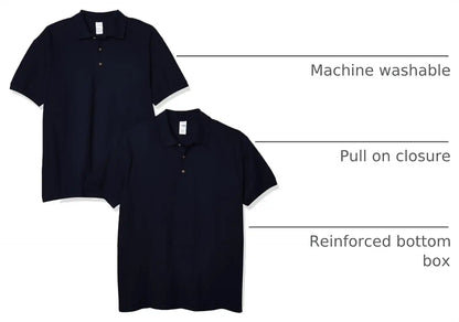 Gildan Adult Ultra Cotton Pique Sport Shirt, Style G3800, 2-Pack