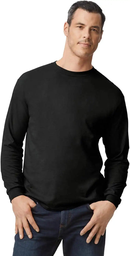 Gildan Adult DryBlend Long Sleeve T-Shirt, Style G8400, 2-Pack