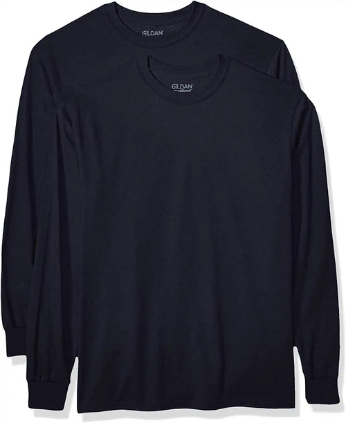 Gildan Adult DryBlend Long Sleeve T-Shirt, Style G8400, 2-Pack
