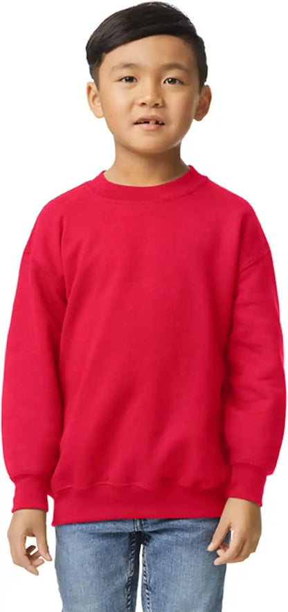 Gildan Kids' Fleece Crewneck Sweatshirt, Style G18000b