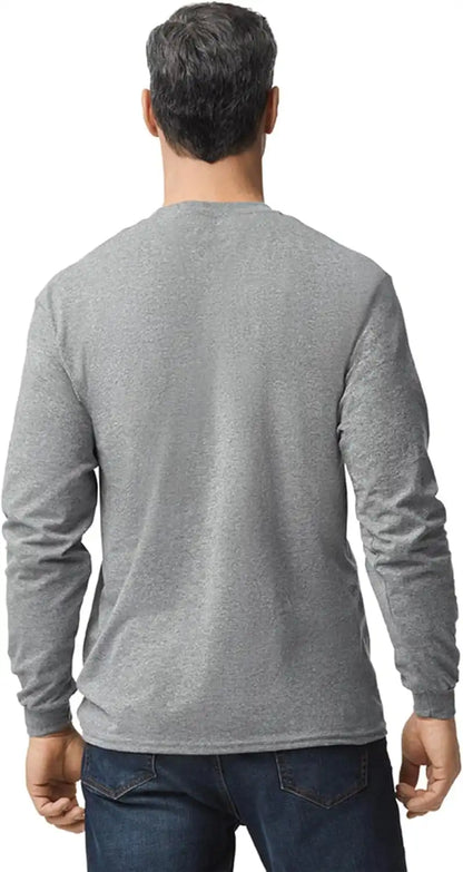 Gildan Adult DryBlend Long Sleeve T-Shirt, Style G8400, 2-Pack