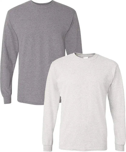 Gildan Adult DryBlend Long Sleeve T-Shirt, Style G8400, 2-Pack