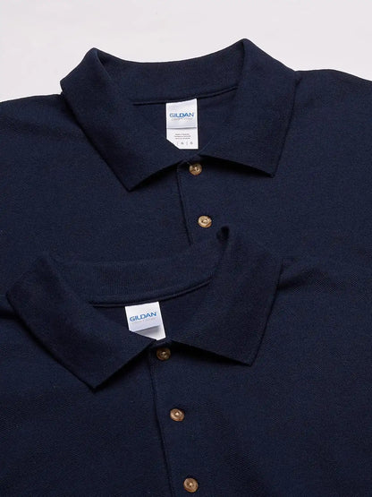 Gildan Adult Ultra Cotton Pique Sport Shirt, Style G3800, 2-Pack