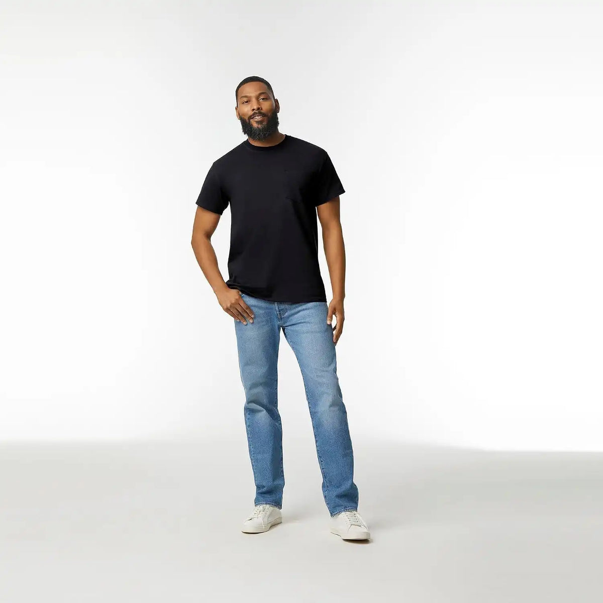 Gildan Adult Ultra Cotton T-Shirt with Pocket, Style G2300, 2-Pack