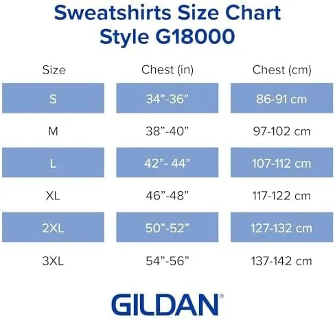 Gildan Unisex Adult Fleece Crewneck Sweatshirt, Style G18000, Multipack