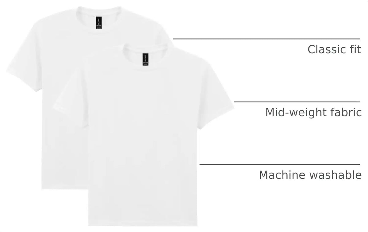 Gildan Unisex-Child Gildan Youth Heavy Cotton T-Shirt, Style G5000b, 2-Pack