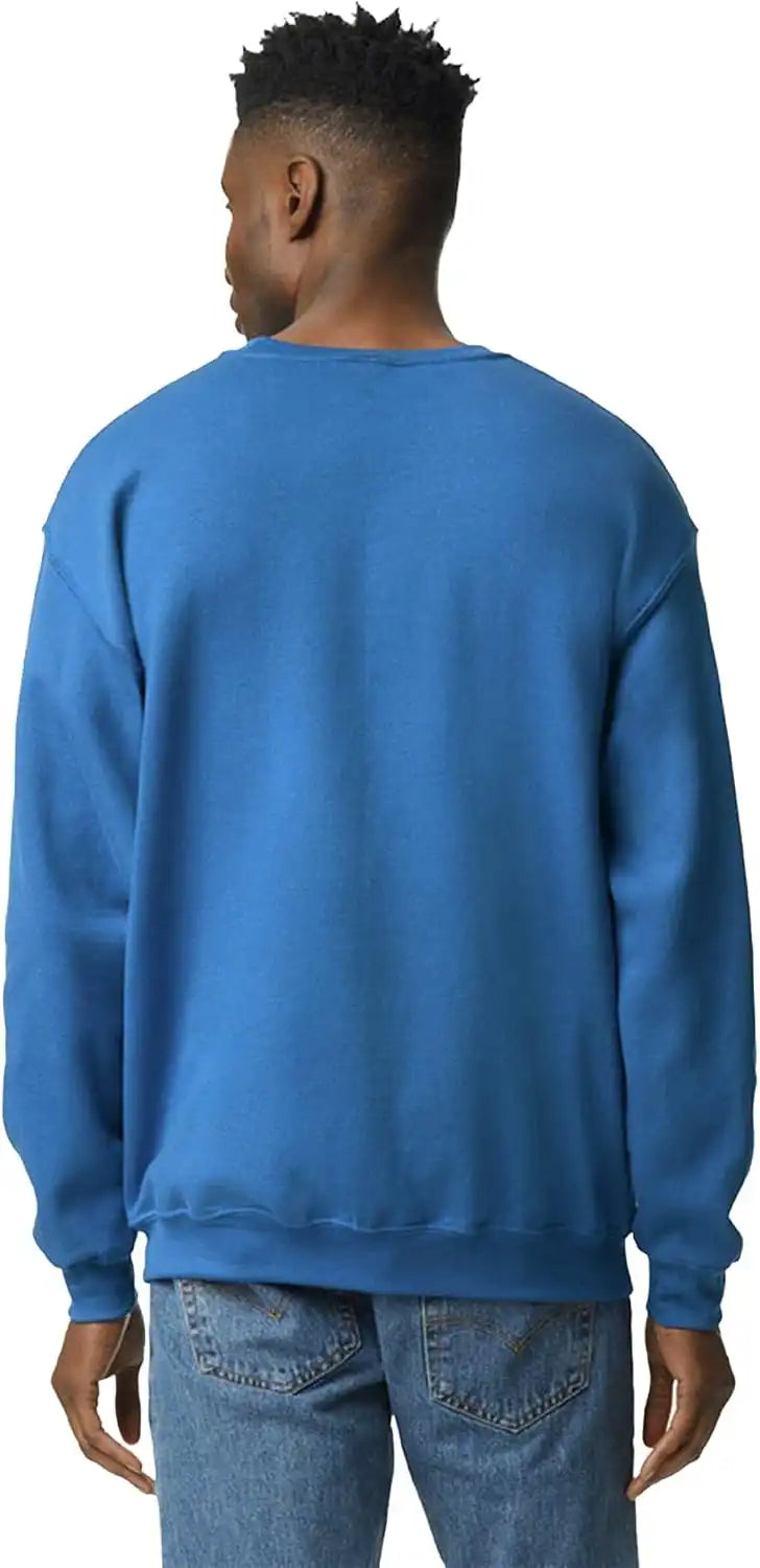 Gildan Unisex Adult Fleece Crewneck Sweatshirt, Style G18000, Multipack
