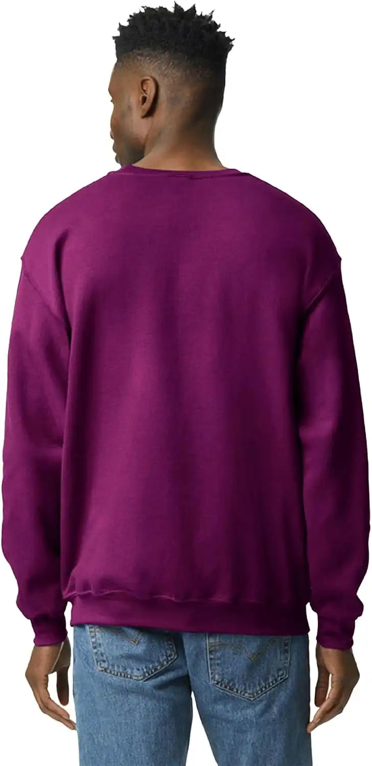 Gildan Unisex Adult Fleece Crewneck Sweatshirt, Style G18000, Multipack