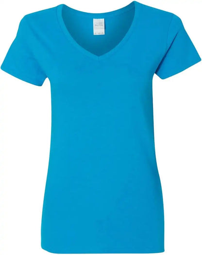 Gildan Women's Heavy Cotton V-Neck T-Shirt, 2-Pack