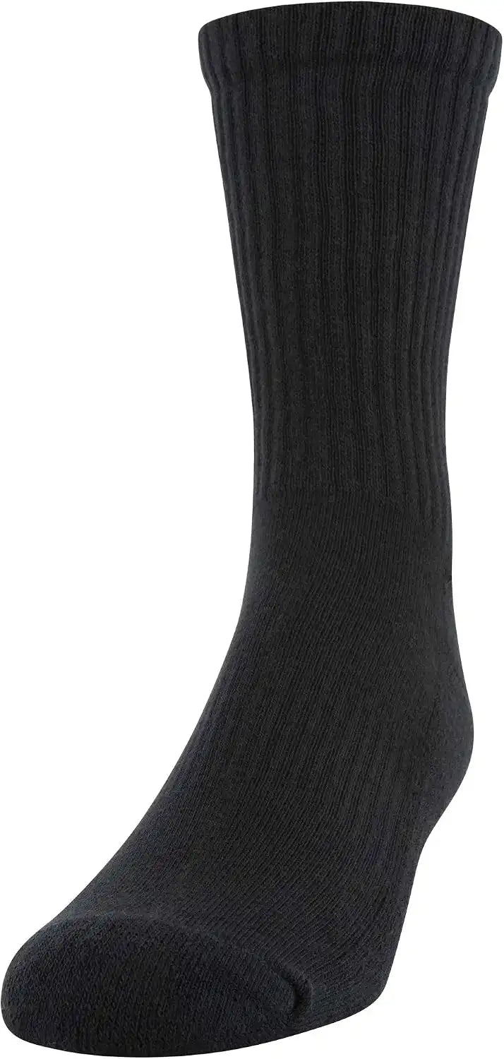 Gildan Men's Active Cotton Crew Socks (10-Pack)