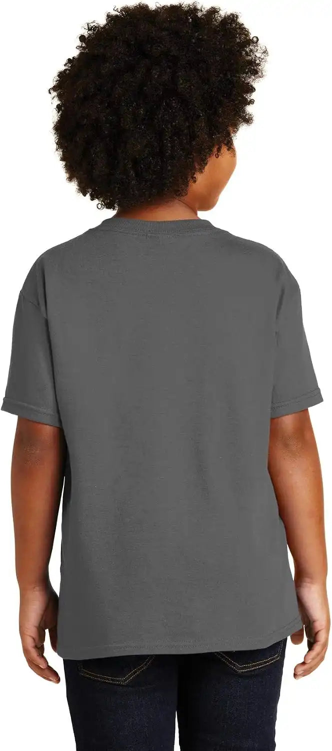 Gildan Unisex-Child Gildan Youth Heavy Cotton T-Shirt, Style G5000b, 2-Pack