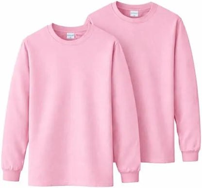 Gildan Adult Heavy Cotton Long Sleeve T-Shirt, Style G5400, 2-Pack