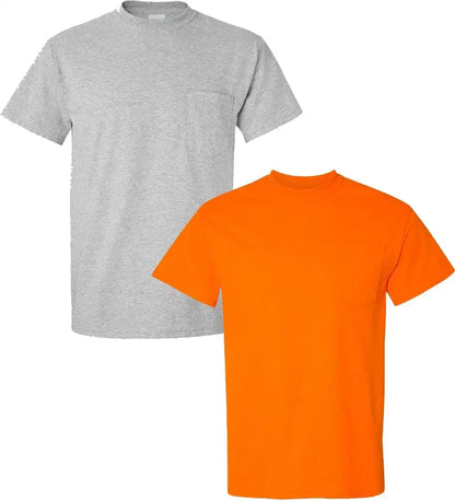 Gildan Adult Ultra Cotton T-Shirt with Pocket, Style G2300, 2-Pack