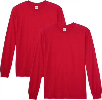 Gildan Adult DryBlend Long Sleeve T-Shirt, Style G8400, 2-Pack