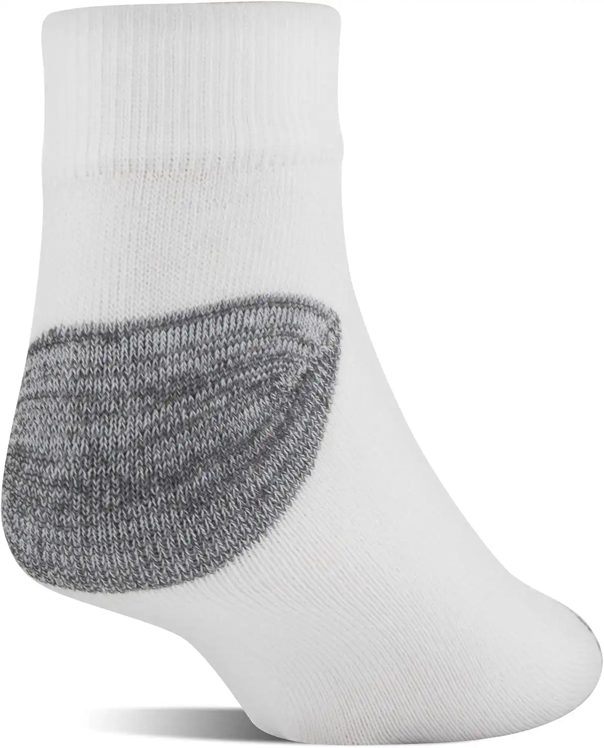 Gildan Men's Polyester Half Cushion Low Cut Socks, 12-pack
