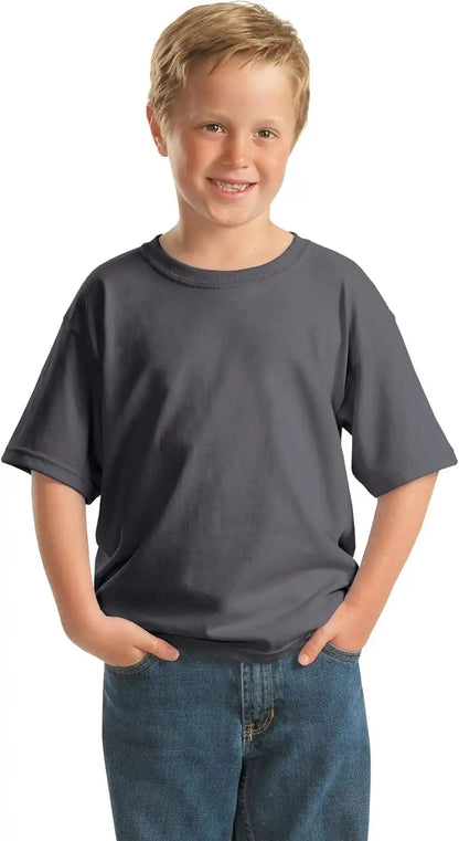 Gildan Unisex-Child Gildan Youth Heavy Cotton T-Shirt, Style G5000b, 2-Pack