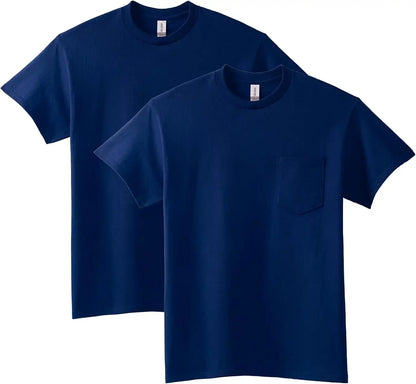 Gildan Adult Ultra Cotton T-Shirt with Pocket, Style G2300, 2-Pack