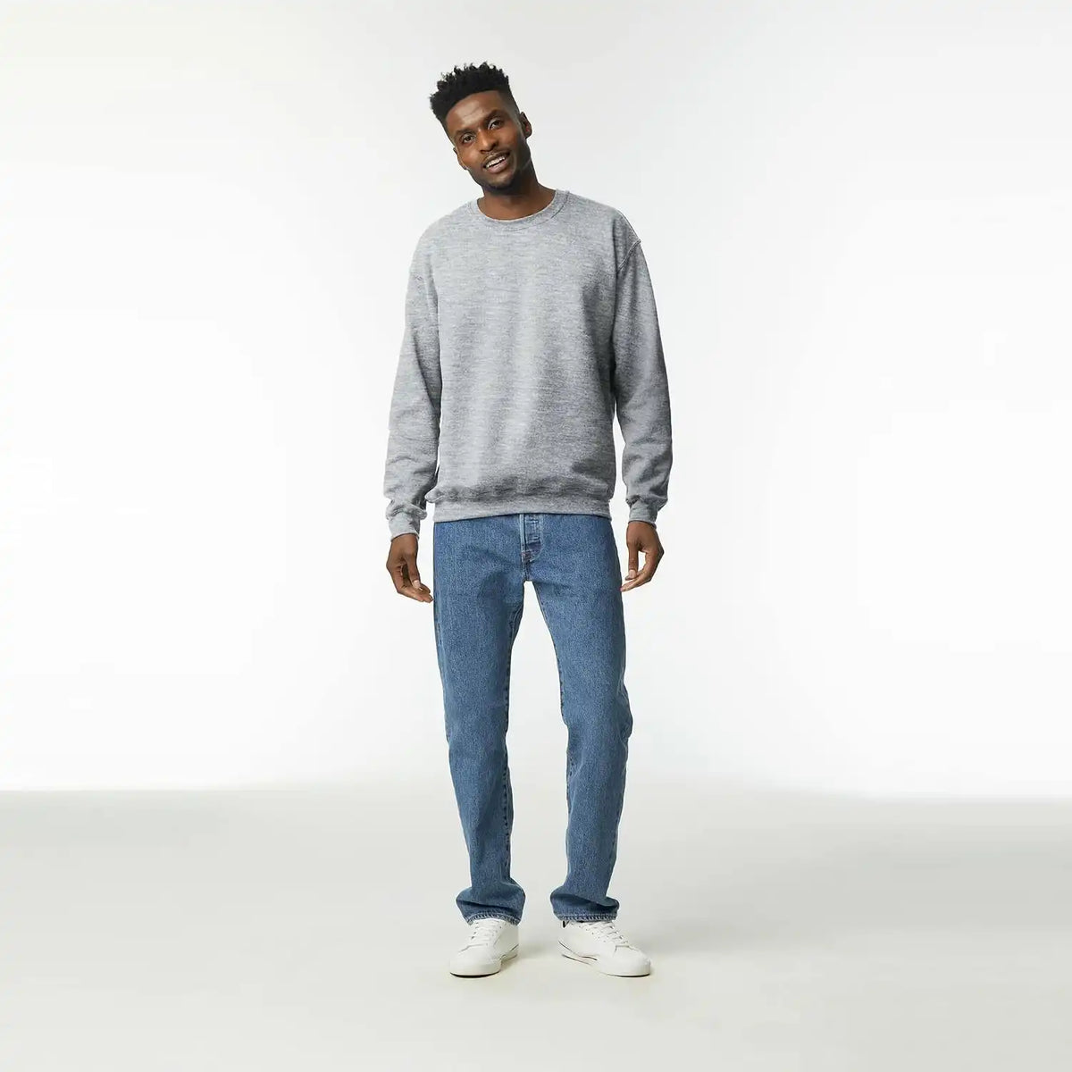 Underground Printing Unisex Adult Fleece Crewneck Sweatshirt, Style G18000, Multipack