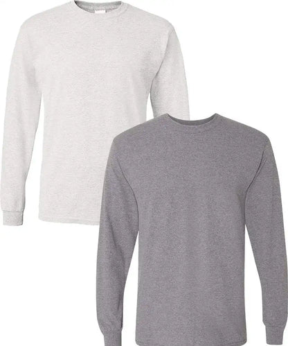 Gildan Adult DryBlend Long Sleeve T-Shirt, Style G8400, 2-Pack