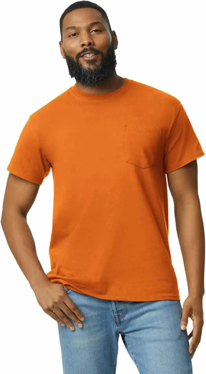 Gildan Adult Ultra Cotton T-Shirt with Pocket, Style G2300, 2-Pack