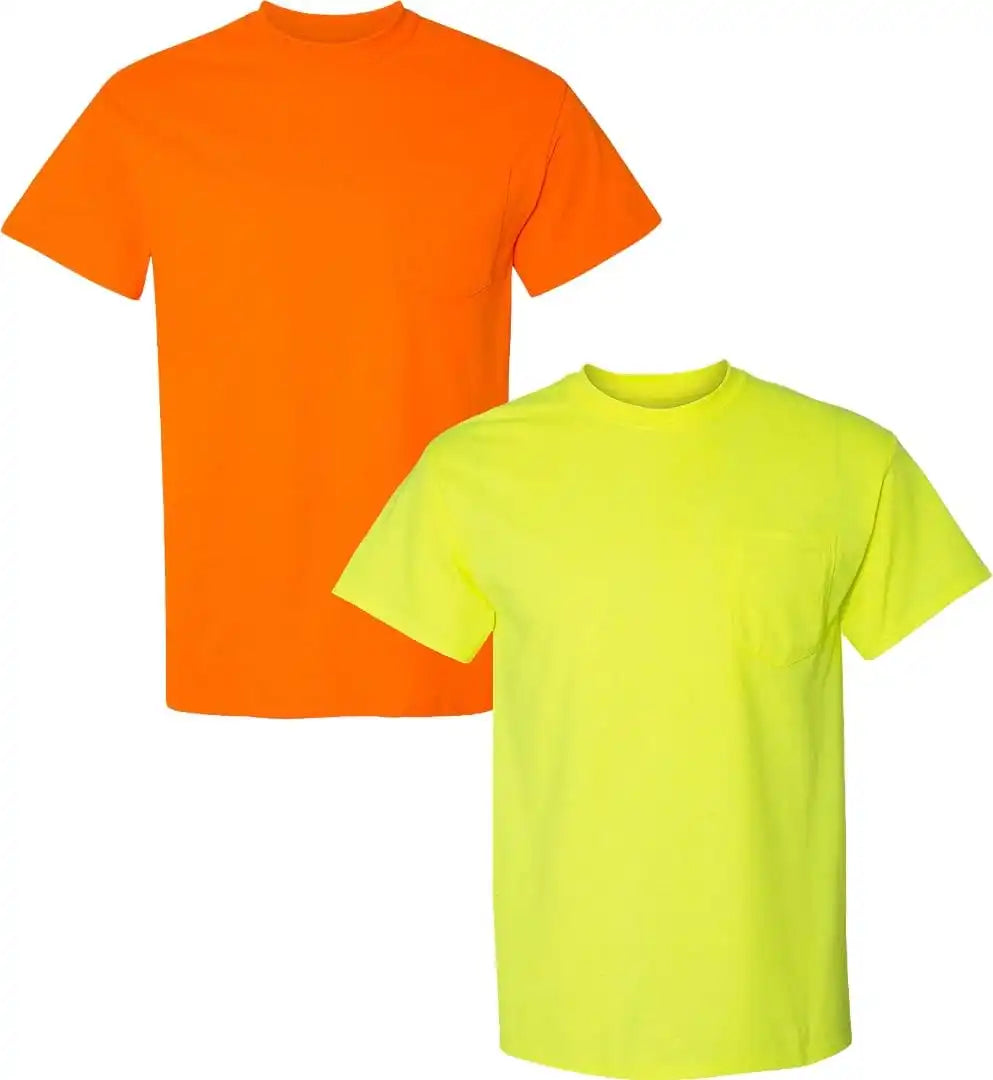 Gildan Adult Ultra Cotton T-Shirt with Pocket, Style G2300, 2-Pack
