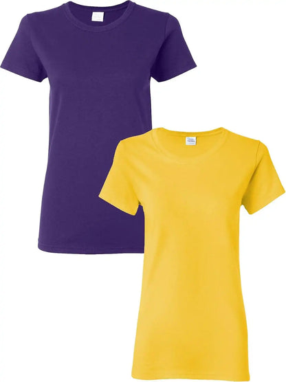 Gildan Women's Heavy Cotton T-Shirt, Style G5000L, 2-Pack