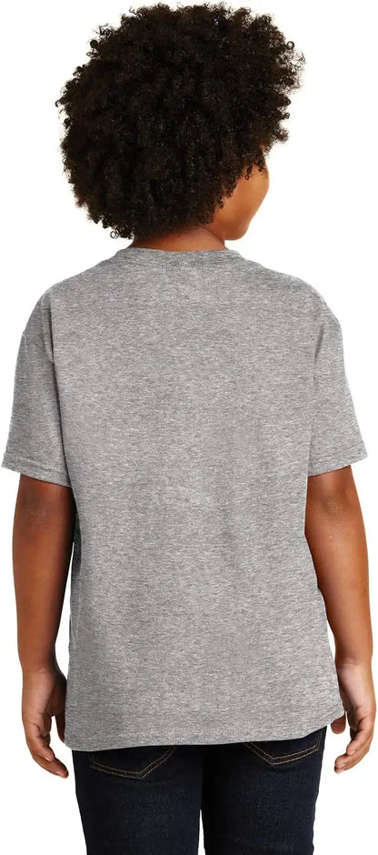 Gildan Unisex-Child Gildan Youth Heavy Cotton T-Shirt, Style G5000b, 2-Pack