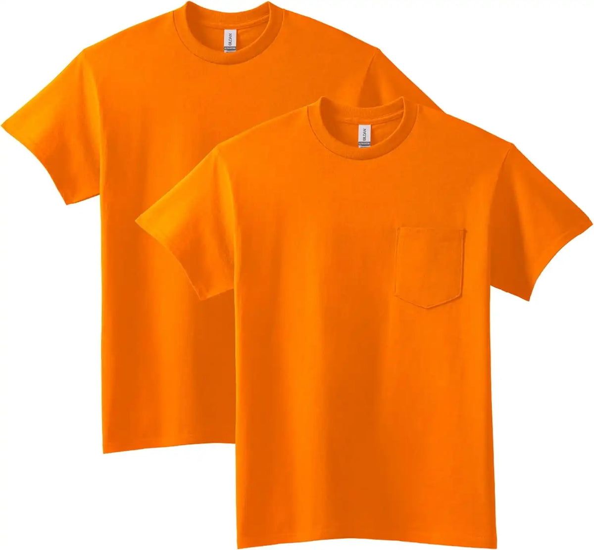 Gildan Adult Ultra Cotton T-Shirt with Pocket, Style G2300, 2-Pack