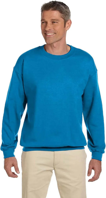 Gildan Unisex Adult Fleece Crewneck Sweatshirt, Style G18000, Multipack