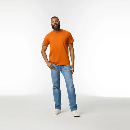 Gildan Adult Ultra Cotton T-Shirt with Pocket, Style G2300, 2-Pack
