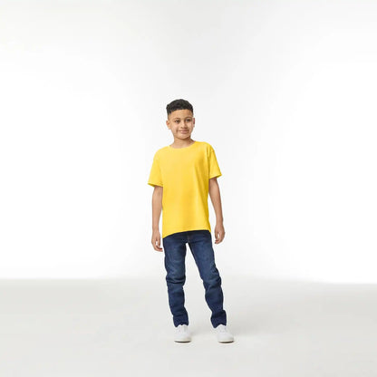 Gildan Unisex-Child Gildan Youth Heavy Cotton T-Shirt, Style G5000b, 2-Pack
