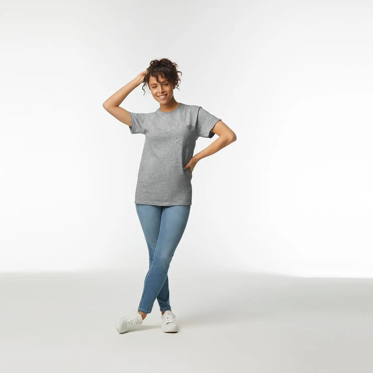 Gildan Adult Ultra Cotton T-Shirt with Pocket, Style G2300, 2-Pack