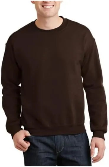 Gildan Unisex Adult Fleece Crewneck Sweatshirt, Style G18000, Multipack