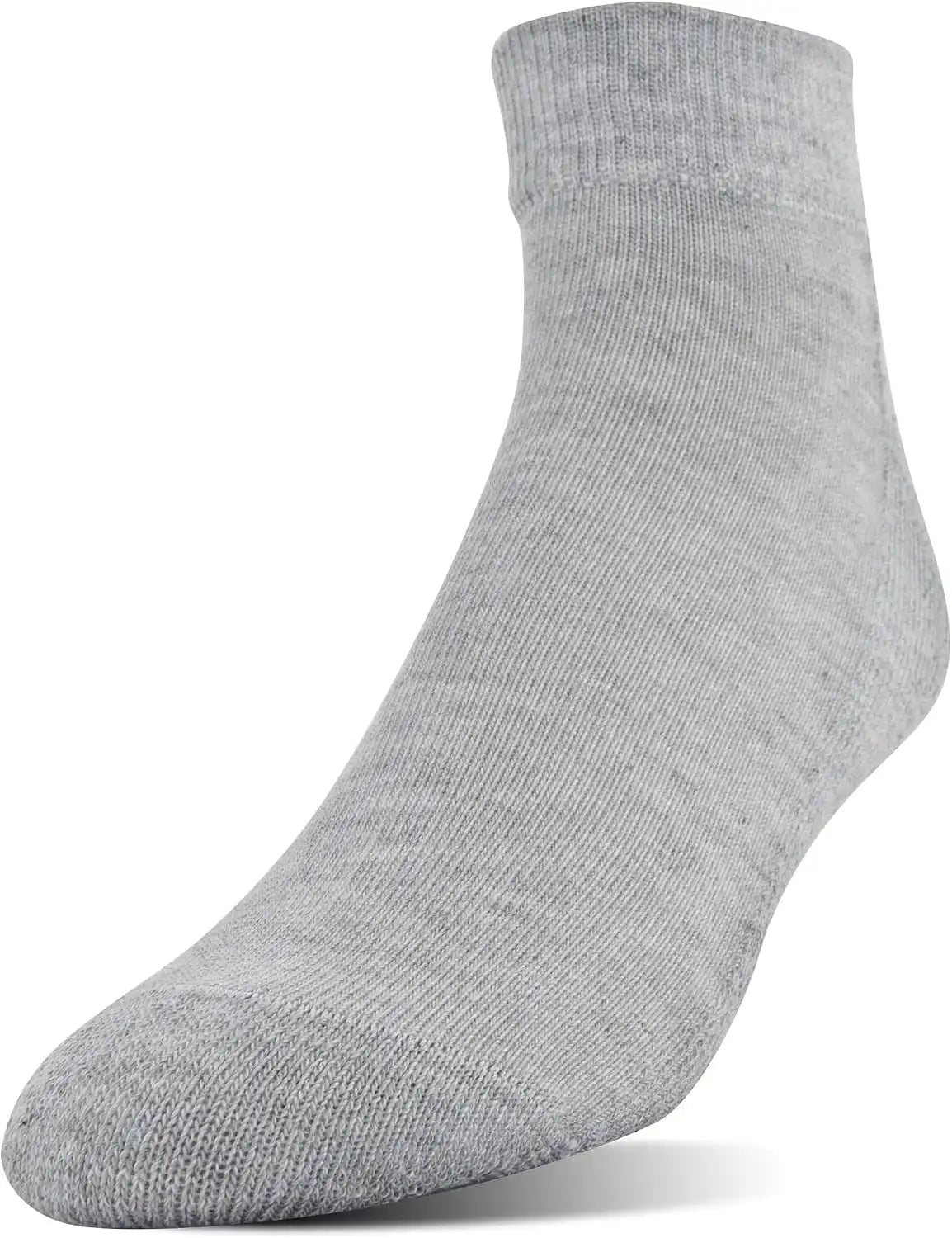 Gildan Men's Polyester Half Cushion Low Cut Socks, 12-pack