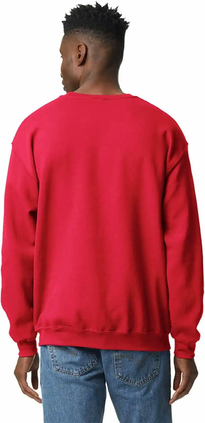 Gildan Unisex Adult Fleece Crewneck Sweatshirt, Style G18000, Multipack