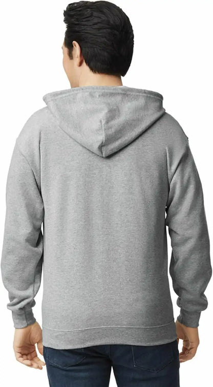 Underground Printing Unisex Adult Fleece Zip Hoodie Sweatshirt, Style G18600, Multipack
