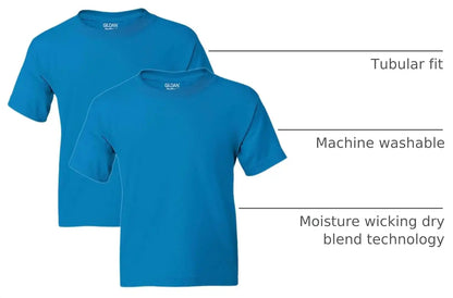 Gildan Youth DryBlend T-Shirt, Style G8000B, 2-Pack