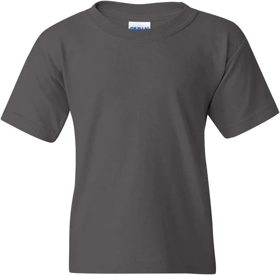 Gildan Unisex-Child Gildan Youth Heavy Cotton T-Shirt, Style G5000b, 2-Pack