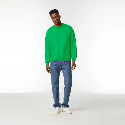 Gildan Unisex Adult Fleece Crewneck Sweatshirt, Style G18000, Multipack