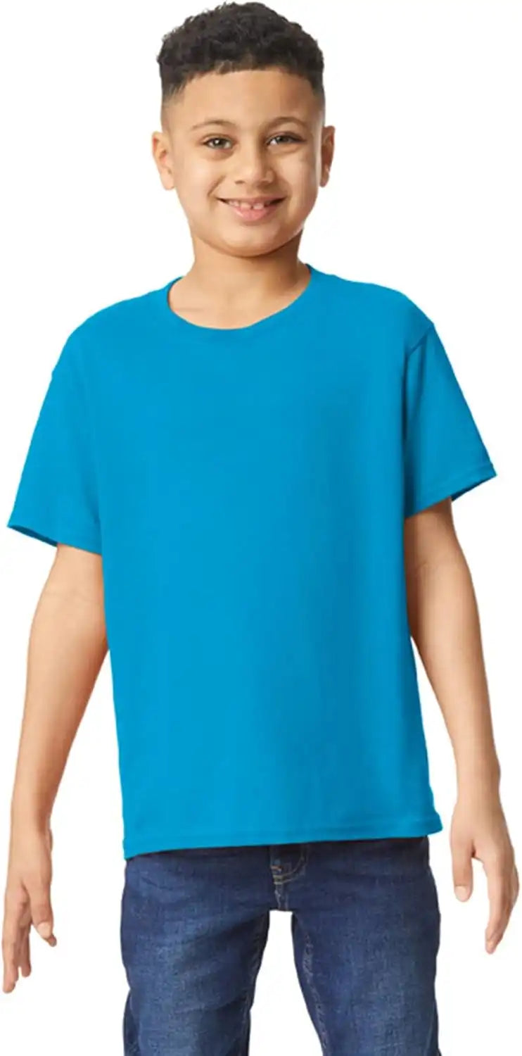 Gildan Unisex-Child Gildan Youth Heavy Cotton T-Shirt, Style G5000b, 2-Pack