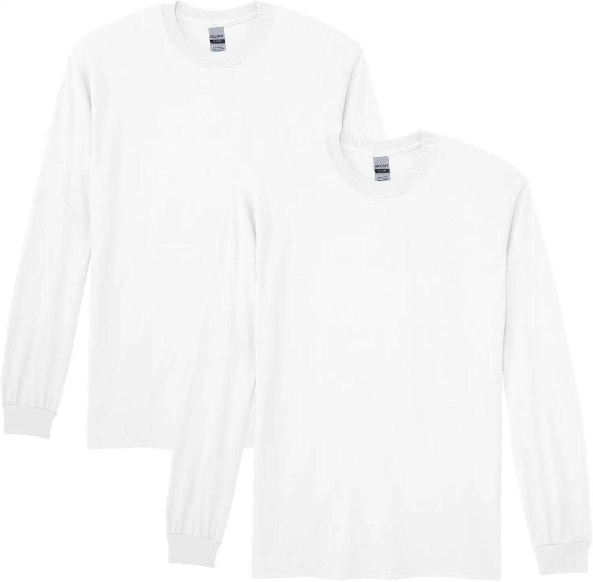 Gildan Adult DryBlend Long Sleeve T-Shirt, Style G8400, 2-Pack