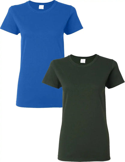 Gildan Women's Heavy Cotton T-Shirt, Style G5000L, 2-Pack